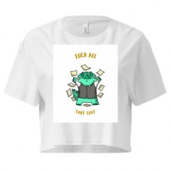 Ladies Festival Cali Crop Top Tee