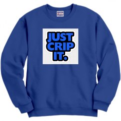 Unisex Film and Foil Crewneck Sweatshirt