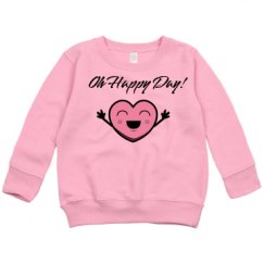 Toddler Crewneck Basic Promo Sweatshirt