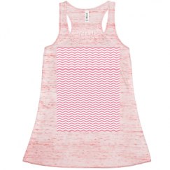 Ladies Flowy Racerback Tank