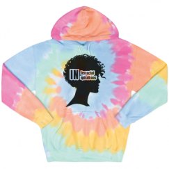 Unisex Tie-Dye Fleece Hoodie