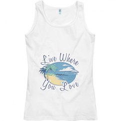 Ladies Semi-Fitted Basic Promo Tank