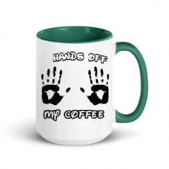 15oz Ceramic Mug with Color Inside