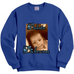 Unisex Film and Foil Crewneck Sweatshirt