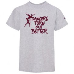 Youth Champion Short Sleeve Tagless Tee