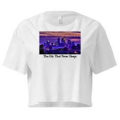 Ladies Festival Cali Crop Top Tee