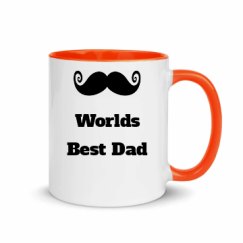 11oz Ceramic Mug with Color Inside