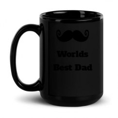 15oz Black Glossy Mug
