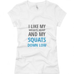 Ladies Slim Fit Basic Promo Jersey Tee