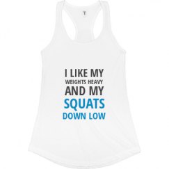 Ladies Slim Fit Racerback Tank Top