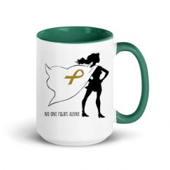 15oz Ceramic Mug with Color Inside