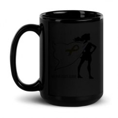 15oz Black Glossy Mug