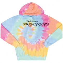 Unisex Tie-Dye Fleece Hoodie