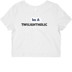 Ladies Slim Fit Crop Top Tee