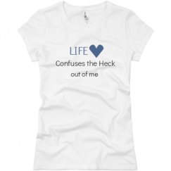Ladies Slim Fit Basic Promo Jersey Tee