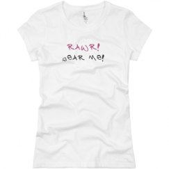 Ladies Slim Fit Basic Promo Jersey Tee