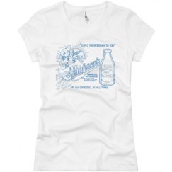 Ladies Slim Fit Basic Promo Jersey Tee