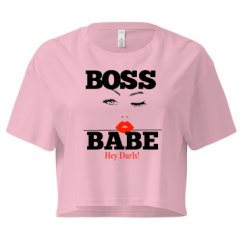 Ladies Festival Cali Crop Top Tee