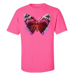 Unisex Ultra Cotton Safety Neon Crewneck Tee