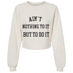 Women's Raglan Pullover Fleece