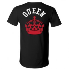 Unisex V-Neck Jersey Tee