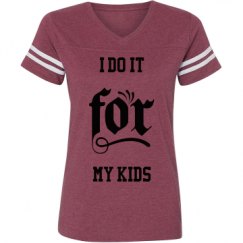 Ladies Relaxed Fit Vintage Sports Tee