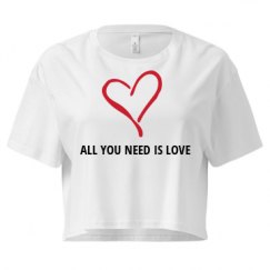 Ladies Festival Cali Crop Top Tee