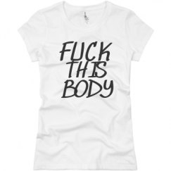 Ladies Slim Fit Basic Promo Jersey Tee