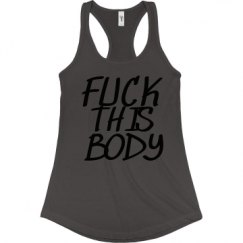 Ladies Slim Fit Racerback Tank Top