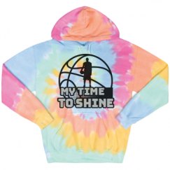 Unisex Tie-Dye Fleece Hoodie