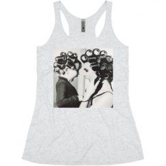 Ladies Slim Fit Super Soft Racerback Triblend Tank