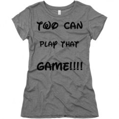 Ladies Slim Fit Super Soft Triblend Tee