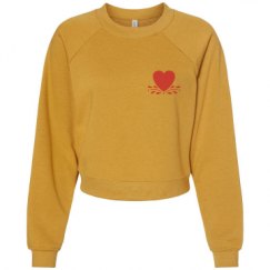 Women's Raglan Pullover Fleece