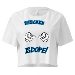 Ladies Festival Cali Crop Top Tee