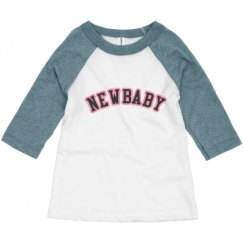 Toddler 3/4 Sleeve Raglan Tee