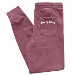 Pigment-Dyed Fleece Pants