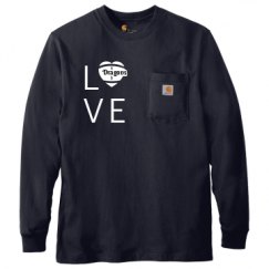 Unisex Carhartt Pocket Long Sleeve Tee