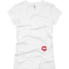 Ladies Slim Fit Basic Promo Jersey Tee