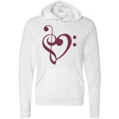 Unisex Fleece Pullover Midweight Hoodie