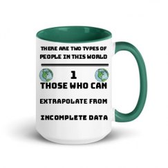 15oz Ceramic Mug with Color Inside