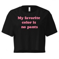 Ladies Festival Cali Crop Top Tee