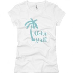 Ladies Slim Fit Basic Promo Jersey Tee