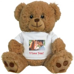 I Love You Image Bear - Brown
