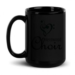 15oz Black Glossy Mug