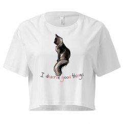 Ladies Festival Cali Crop Top Tee