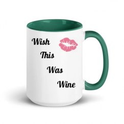 15oz Ceramic Mug with Color Inside