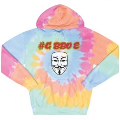 Unisex Tie-Dye Fleece Hoodie