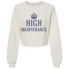 Women's Raglan Pullover Fleece