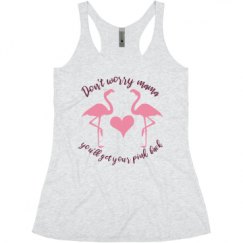 Ladies Slim Fit Super Soft Racerback Triblend Tank