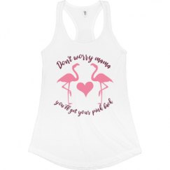 Ladies Slim Fit Racerback Tank Top